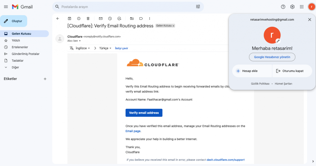 Gmail Üzerinde Ücretsiz Kurumsal Mail